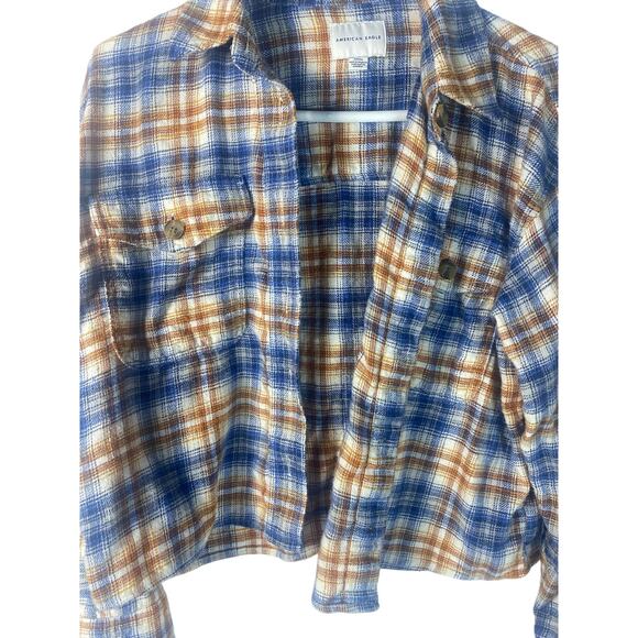 American Eagle women’s Flannel size Small - Picture 5 of 9